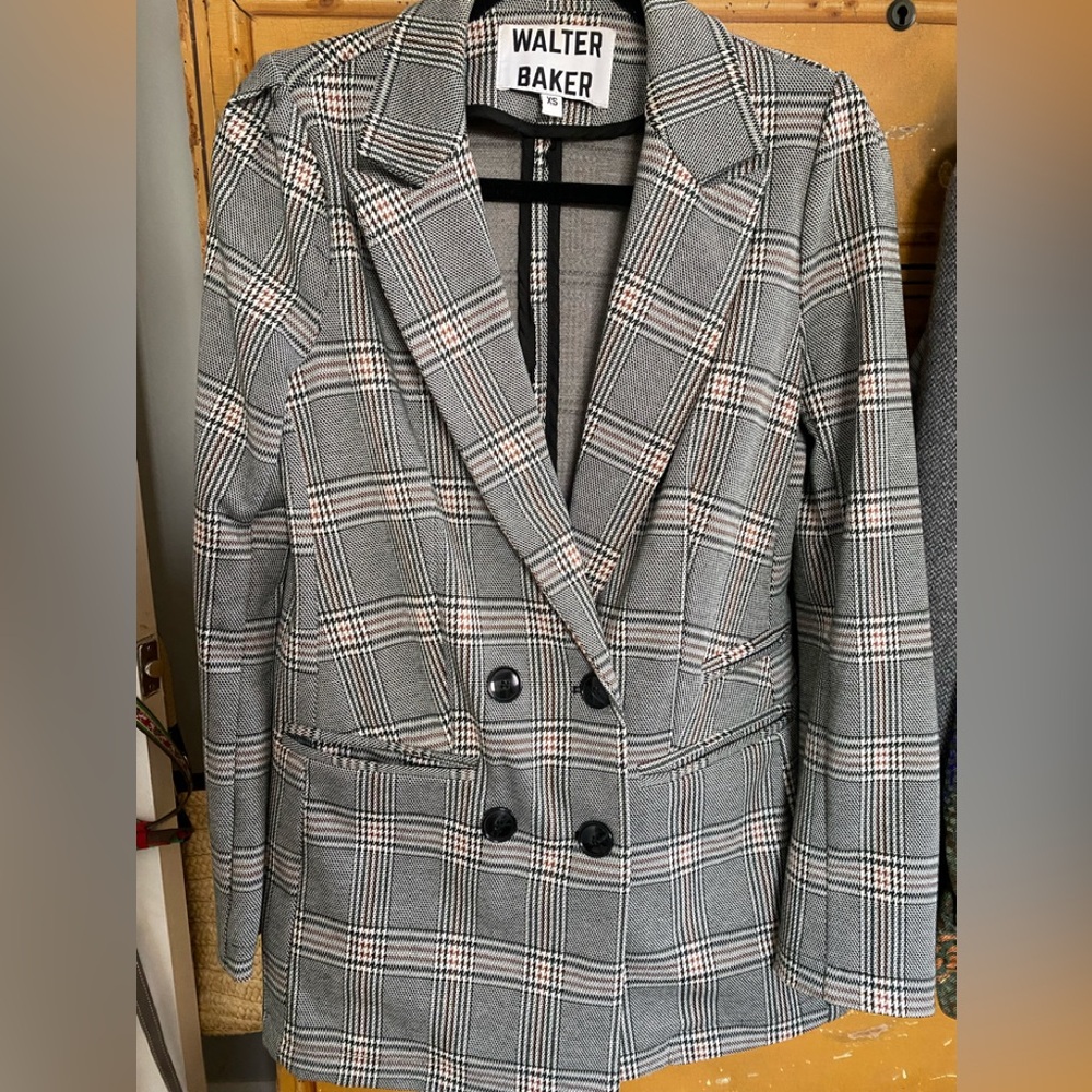 Walter Baker Double Breasted Blazer